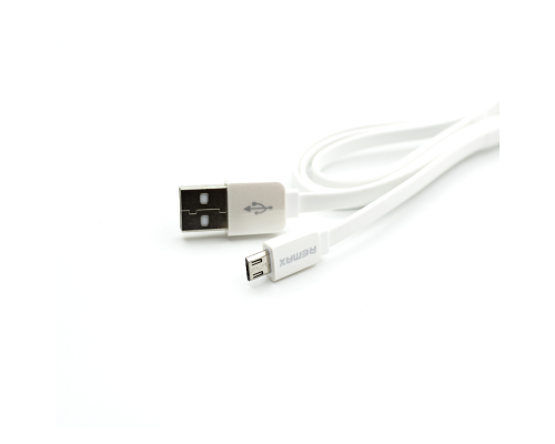 Кабель Remax RC-015м USB-A to Micro USB 1м white PLS-00-00028905