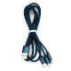Кабель Remax RC-131th 3в1 15W 2.8A 1м blue PLS-00-00022293