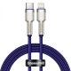 Кабель Baseus Cafule Metal Type-C to Lightning 20W 2.4A 1м (CATLJK-A05) purple PLS-00-00061032