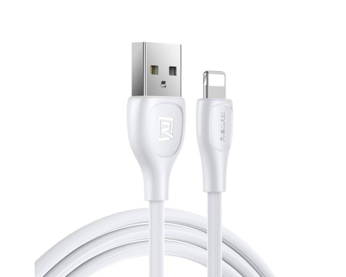 Кабель Remax RC-160i USB-A to Lightning 10W 2.1A 1м white PLS-00-00045657