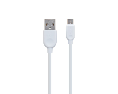 Кабель Borofone BX14 USB-A to Micro USB 12W 2.4A 2м white PLS-00-00052852