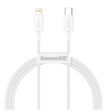 Кабель Baseus Superior Series Fast Charging Type-C to Lightning 20W 2.4A 0.25м white PLS-00-00070697