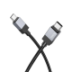 Кабель Hoco X110 Honorific Type-C to Type-C 60W 3A 1м black PLS-00-00139633