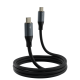 Кабель Proove PowerFull Type-C to Type-C 100W 5A 1м black PLS-00-00112640