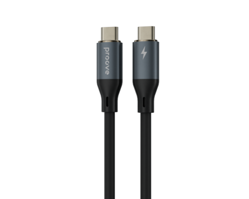 Кабель Proove PowerFull Type-C to Type-C 100W 5A 1м black PLS-00-00112640