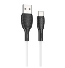 Кабель Borofone BX86 USB-A to Type-C 3A 1м white PLS-00-00129954