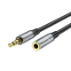 Audio кабель AUX Hoco UPA20 3.5мм 2м silver PLS-00-00088659