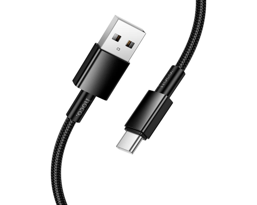 Кабель Hoco X119 USB-A to Type-C 3A 1м black PLS-00-00146900