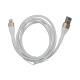 Кабель Monoko UC425 with MFI USB-A to Lightning 1м white PLS-00-00121086