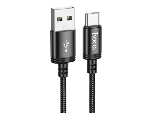 Кабель Hoco X89 USB-A to Type-C 15W 3A 2м black PLS-00-00147433