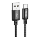 Кабель Hoco X89 USB-A to Type-C 15W 3A 2м black PLS-00-00147433