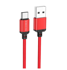 Кабель Borofone BX87 USB-A to Type-C 3A 1м red PLS-00-00129115