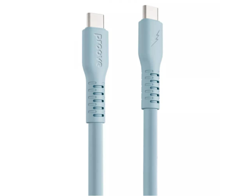 Кабель Proove Eternal Type-C to Type-C 60W 3A 2м light blue PLS-00-00134355
