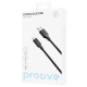 Кабель Proove Striped Silicone USB-A to Type-C 3A 1м black PLS-00-00134503