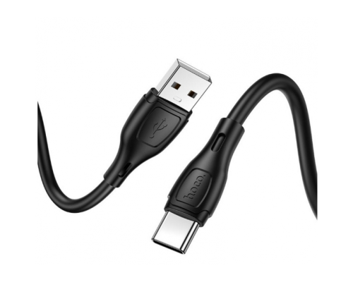 Кабель Hoco X61 USB-A to Type-C 15W 3A 1м black PLS-00-00084997