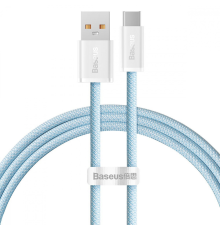 Кабель Baseus Dynamic Series Fast Charging USB-A to Type-C 100W 5A 1м (CALD000603) blue PLS-00-00113938