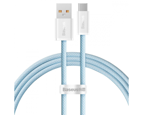 Кабель Baseus Dynamic Series Fast Charging USB-A to Type-C 100W 5A 1м (CALD000603) blue PLS-00-00113938