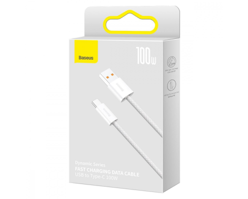 Кабель Baseus Dynamic Series Fast Charging USB-A to Type-C 100W 5A 1м (CALD000603) blue PLS-00-00113938