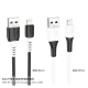 Кабель Hoco X82 Silicone USB-A to Lightning 12W 2.4A 1м black PLS-00-00098698