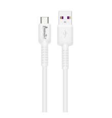 Кабель Avantis AC85t USB-A to Type-C 15W 3A 1м white PLS-00-00091442