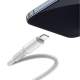 Кабель Baseus High Density Braided Type-C to Lightning PD 20W 2.4A 1м white PLS-00-00061050