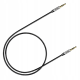 Audio кабель AUX Baseus Yiven M30 3.5мм 1м (CAM30-BS1) black silver PLS-00-00029315