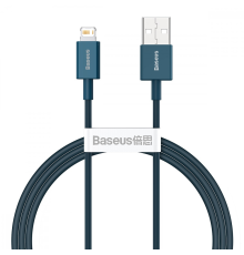 Кабель Baseus Superior Series Fast Charging USB-A to Lightning 12W 2.4A 1м blue PLS-00-00070692