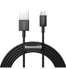 Кабель Baseus Superior Series Fast Charging USB-A to Micro USB 10W 2A 2м black PLS-00-00079852