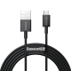 Кабель Baseus Superior Series Fast Charging USB-A to Micro USB 10W 2A 2м black PLS-00-00079852