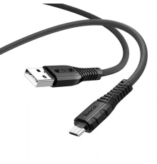 Кабель Hoco X67 USB-A to Micro USB 12W 2.4A 1м black PLS-00-00085002