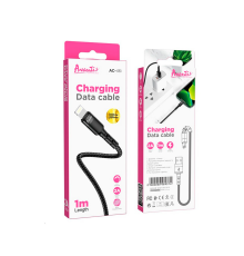 Кабель Avantis AC46i USB-A to Lightning 10W 2A 1м black PLS-00-00091413