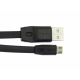 Кабель Remax RC-001м USB-A to Micro USB 1м black PLS-00-00016543