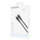 Кабель Proove Soft Silicone Type-C to Type-C 60W 3A 1м black PLS-00-00112627