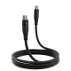 Кабель Proove Soft Silicone Type-C to Type-C 60W 3A 1м black PLS-00-00112627