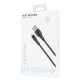 Кабель Proove Soft Silicone USB-A to Micro USB 12W 2.4A 1м black PLS-00-00112636