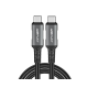 Кабель Acefast C1-09 Type-C to Type-C 240W 5A 1м black gray PLS-00-00124962