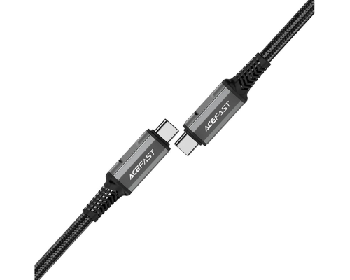 Кабель Acefast C1-09 Type-C to Type-C 240W 5A 1м black gray PLS-00-00124962