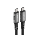 Кабель Acefast C1-09 Type-C to Type-C 240W 5A 1м black gray PLS-00-00124962