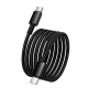 Кабель Hoco X119 Type-C to Type-C 60W 3A 1м black PLS-00-00146901