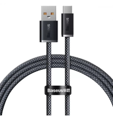 Кабель Baseus Dynamic Series Fast Charging USB-A to Type-C 100W 5A 1м (CALD000616) gray PLS-00-00113939