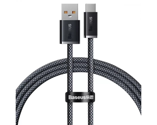 Кабель Baseus Dynamic Series Fast Charging USB-A to Type-C 100W 5A 1м (CALD000616) gray PLS-00-00113939