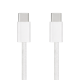 Кабель Apple iPhone 15 Type-C to Type-C 60W 1м (NO LOGO) white PLS-00-00157278