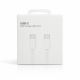 Кабель Apple iPhone 15 Type-C to Type-C 60W 1м (NO LOGO) white PLS-00-00157278