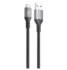 Кабель Proove ReGen Silicone USB-A to Type-C 15W 3A 1м black PLS-00-00149430
