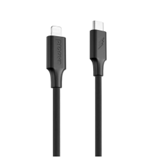 Кабель Proove Striped Silicone Type-C to Lightning 27W 3A 1м black PLS-00-00134504