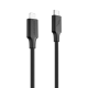 Кабель Proove Striped Silicone Type-C to Lightning 27W 3A 1м black PLS-00-00134504