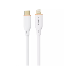 Кабель Proove Jelly Silicone Type-C to Lightning 27W 3A 1м white PLS-00-00134486