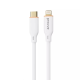 Кабель Proove Jelly Silicone Type-C to Lightning 27W 3A 1м white PLS-00-00134486