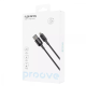 Кабель Proove Flex Metal USB-A to Lightning 12W 2.4A 1м black PLS-00-00134434