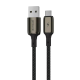 Кабель Proove Dense Metal USB-A to Micro USB 12W 2.4A 1м black PLS-00-00134264